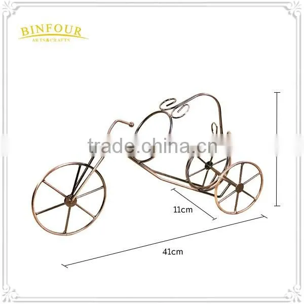 custom iron wine rack trolley metal craft ornaments home decorations