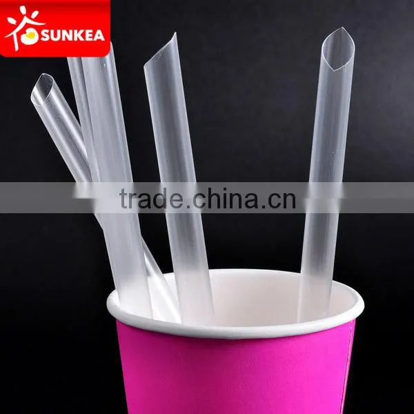Hot selling large plastic drinking straw