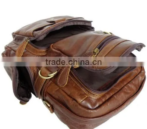 LQ 2014 Fashion Leather Vintage Backpack