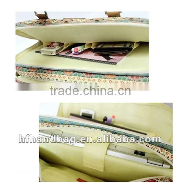 Bohemia style Laptop Bag Popular Durable waterproof&shockproof computer bag for tablet PC 2012