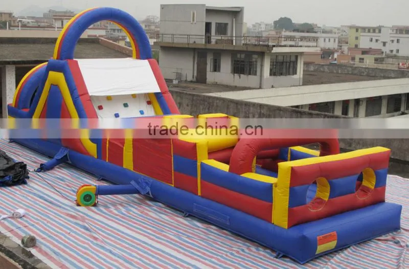 inflatable obstacle for kids and adults , western obstacle course