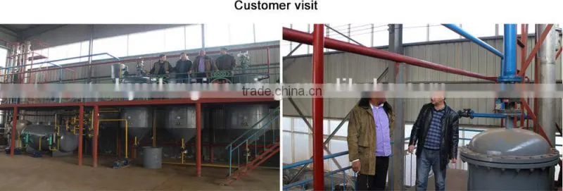 Different capacities high-grade edible cotton seed oil refining equipment