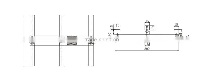 Single Shear Beam Load Cell 400kg for safe limiter device