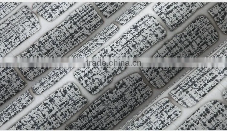 latest 3d brick design decorative wallpaper for restaurant