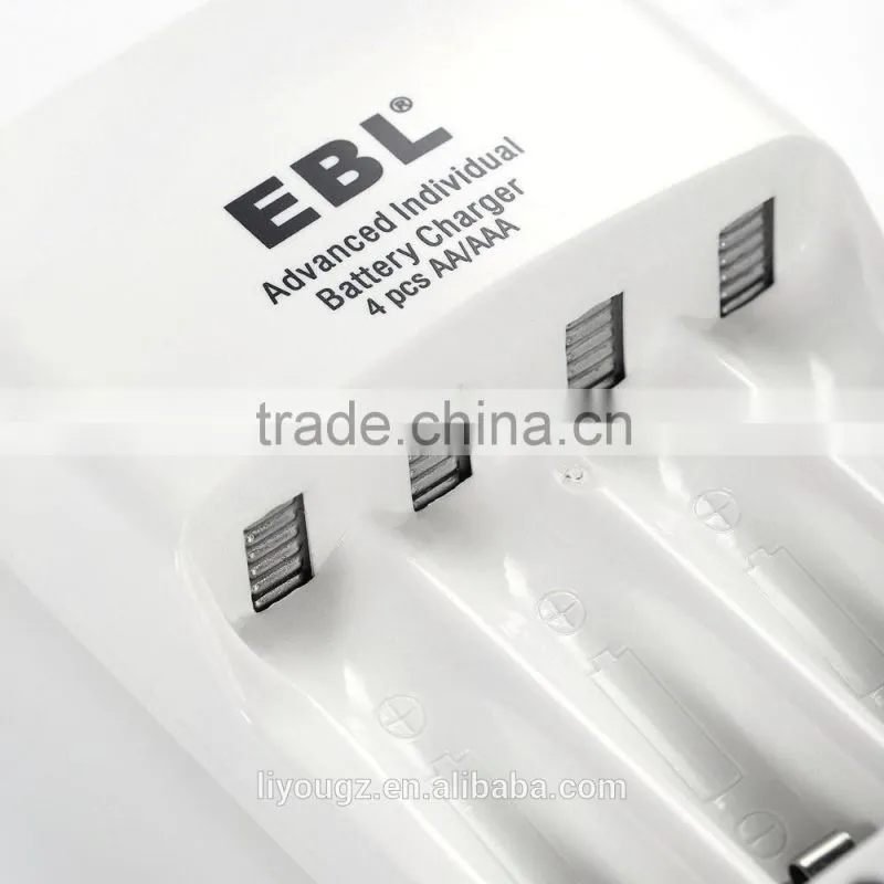 EBL AA/AAA battery charger 4pcs AA/AAA battery 914A quick charger