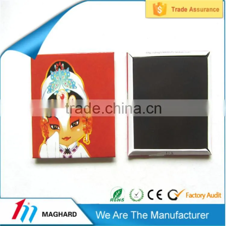 wholesale customized tin magnet, tinplate fridge magnet, iron fridge magnet