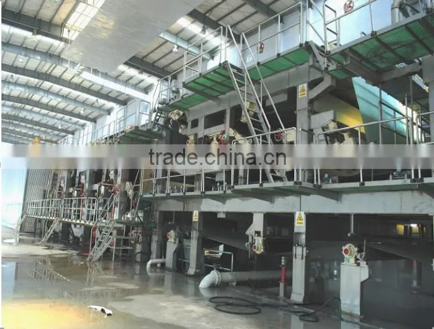Fluting paper production line single face corrugated machine