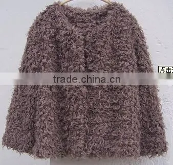 2014 rabbit faux fur Jacket & coat