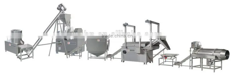 Automatic cheetos snack making machine