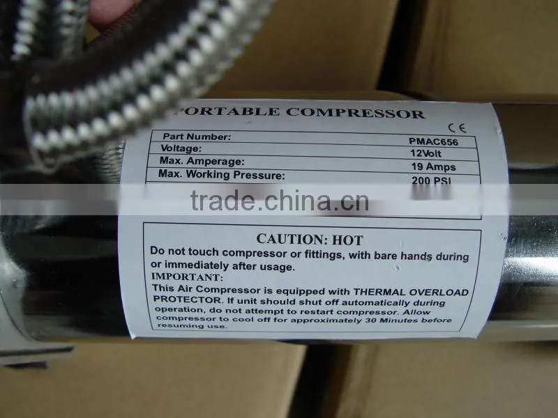 12V dc compressor PR656