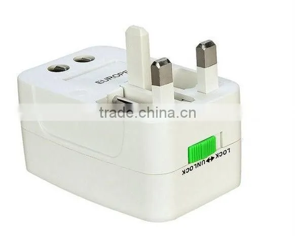 36185# All-in-One Travel Power Plug Adapter for US, UK, EU, AU