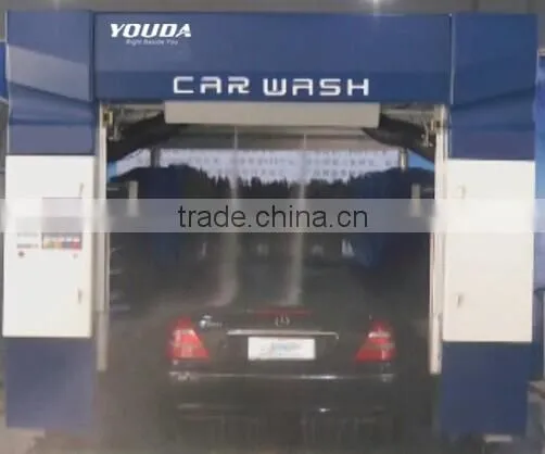 5 Brushes Fully Automatic Rollover Car Washing Machine With spray, foam and wax, dry systems
