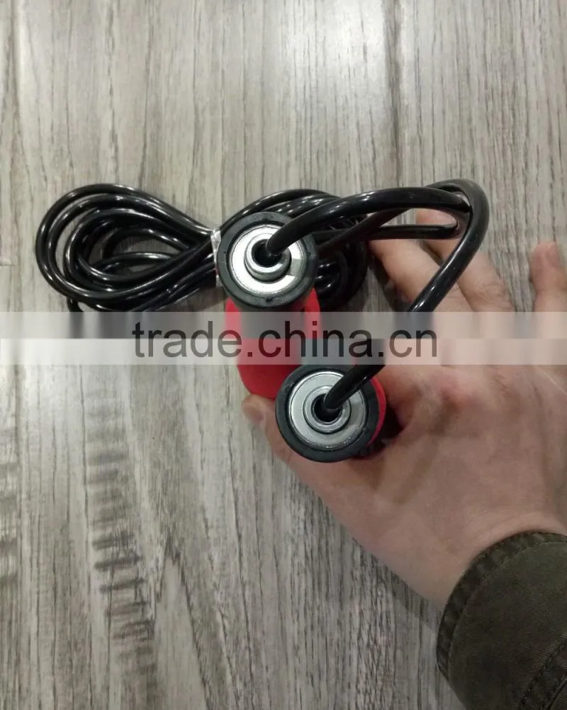 Exercise Equipment Adjustable Bearing Jump Rope with soft handle