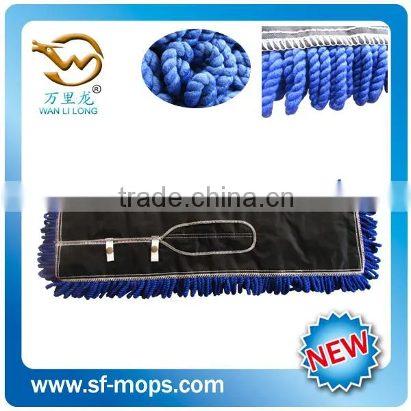 ITEM X200W dust mop holder, polyester dust mop,microfiber flat mop