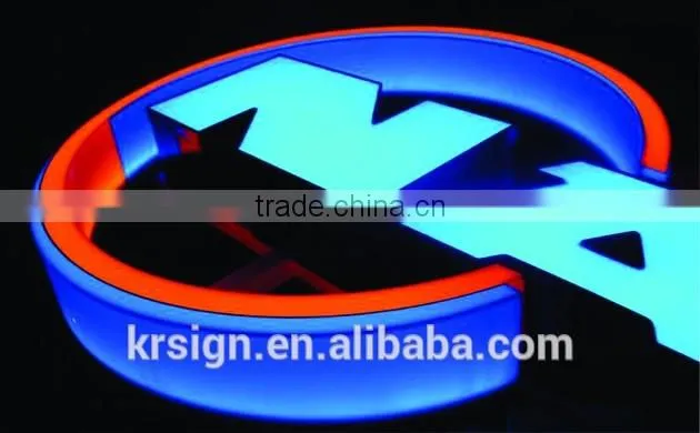 led light sign using for toilet sign light and outdoor led sign lighting