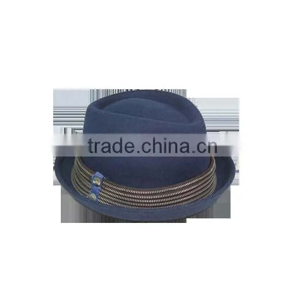 2016 New Style Wool Felt Pork Pie Hat