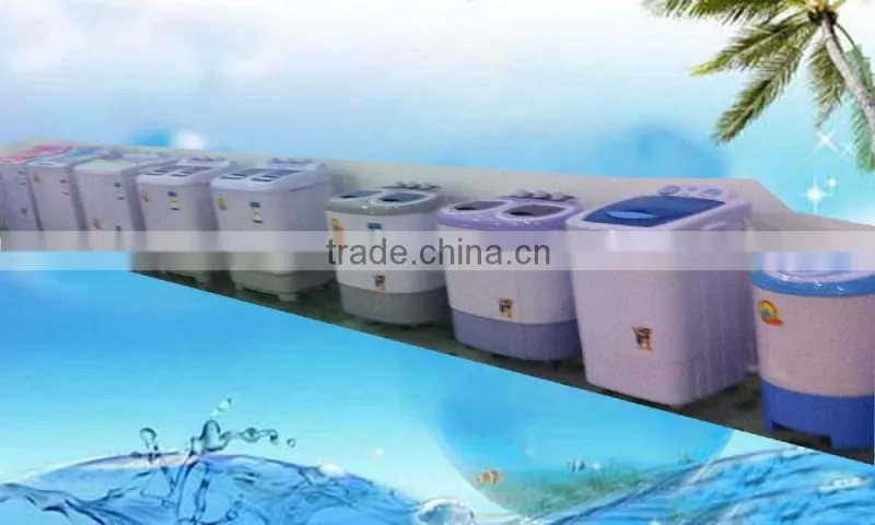 3.6kg single tub semi automatic mini washing machine