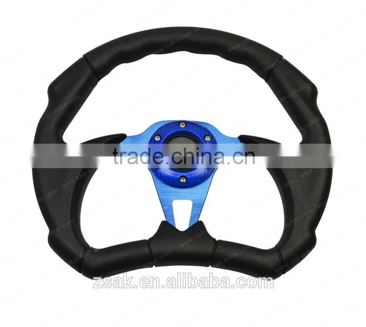Sport 6 hole steering wheel racing cars steering wheel