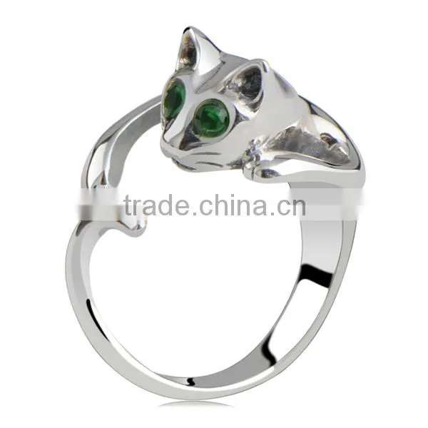 High Quality silver ring factory 925 sterling silver rings zircon