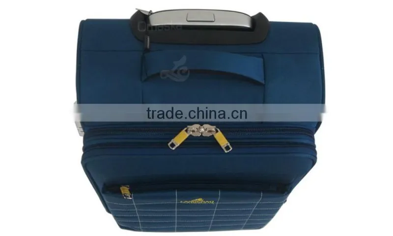 high quality fashion wheeled Oxford nylon luggage bag luggage factory cheap price