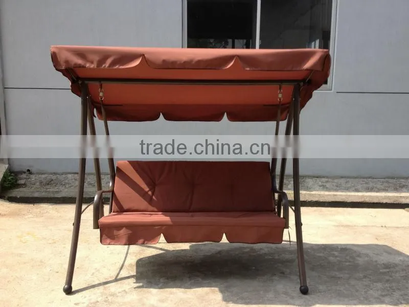 Patio Hammock Steel Frame Stand For 3 People