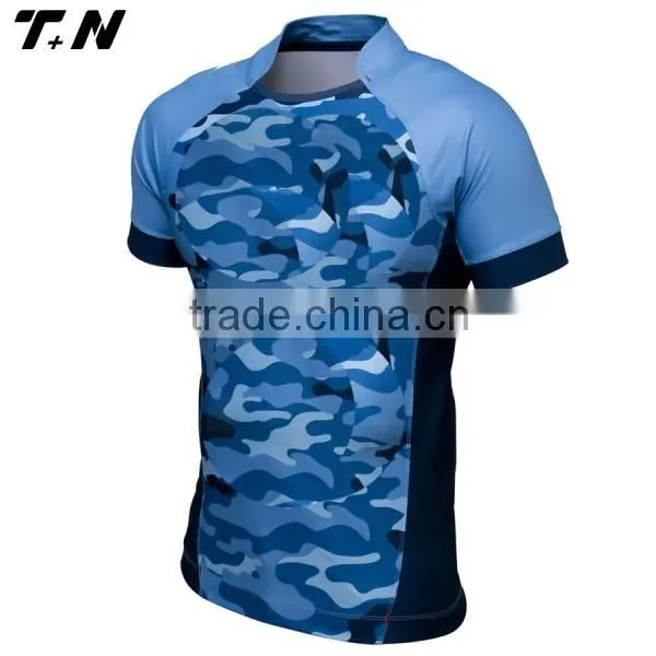 Sublimated custom rugby jersey rugby wear