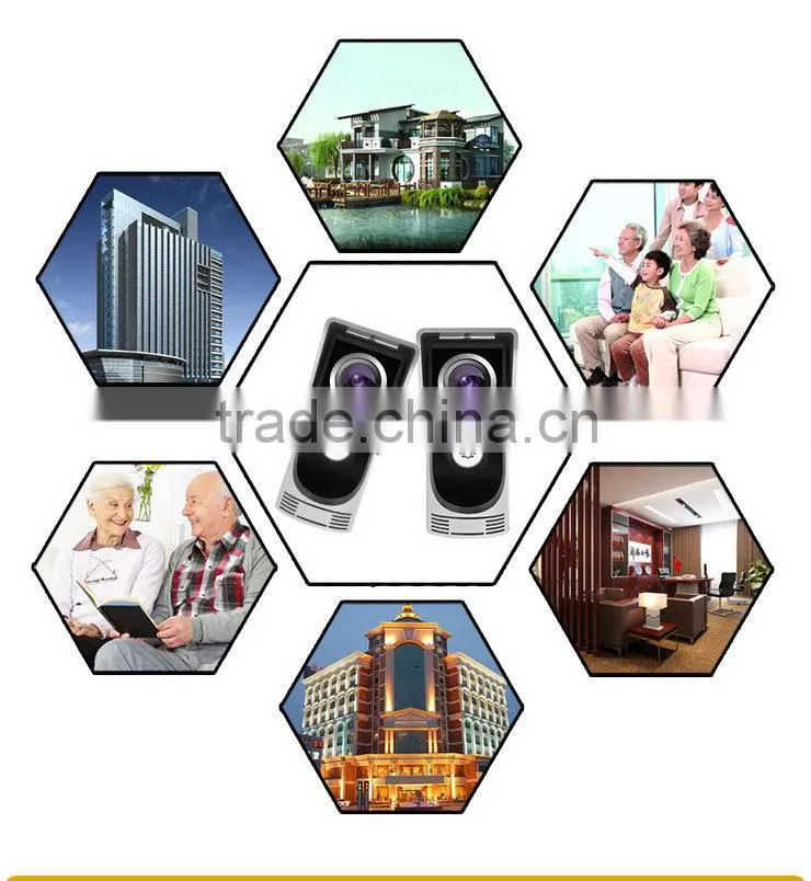smart doorbell for motion detection unlock function waterproof IP65