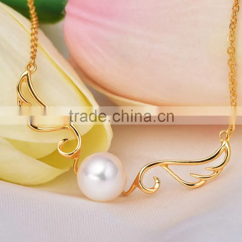 genuine freshwater culture real pearls pendant for women