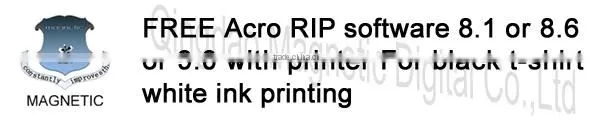 Cheap price dtg A3 t-shirt printer flatbed cloth printer
