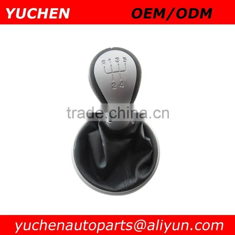 YUCHEN Car Shift Gear Knob With Black Caps For Skoda Fabia II MKII 2007-2012 OEM 5J0711113C/ 5JD711113E