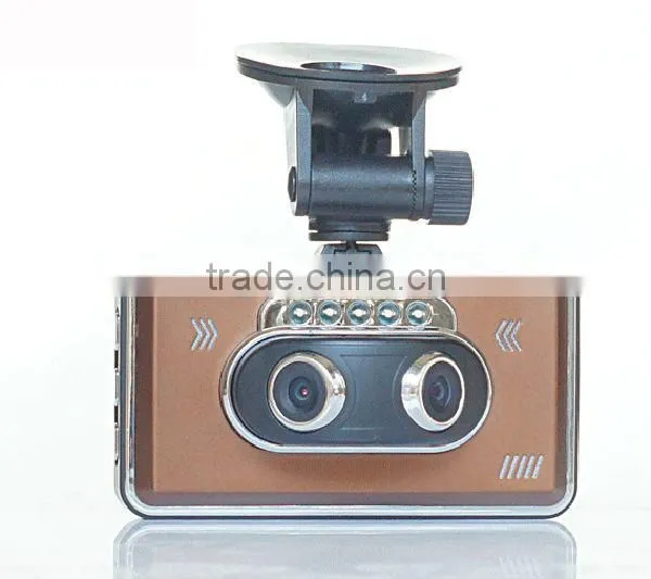 Factory direct 3.5 inch Full HD 1080P 360 degree Panoramic 4 lens car dvr