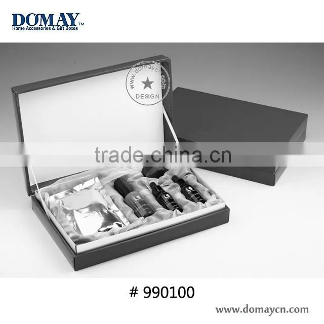 Faux leather cosmeceuticals box, cosmetic case, portable make-up cases