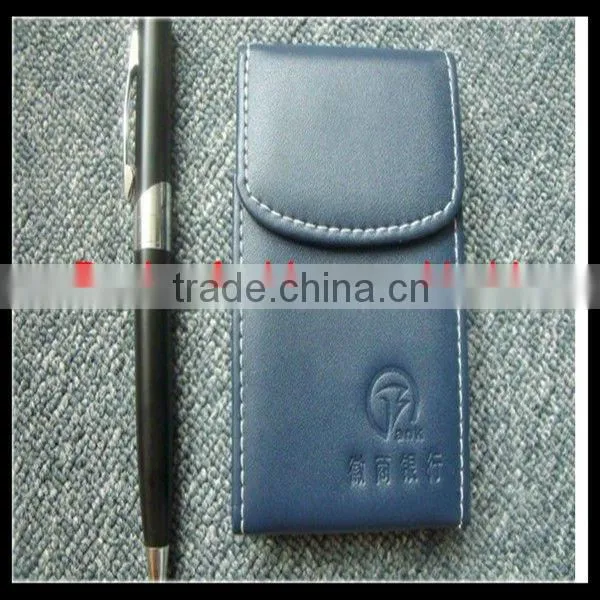 Hotsale leather business name card holder