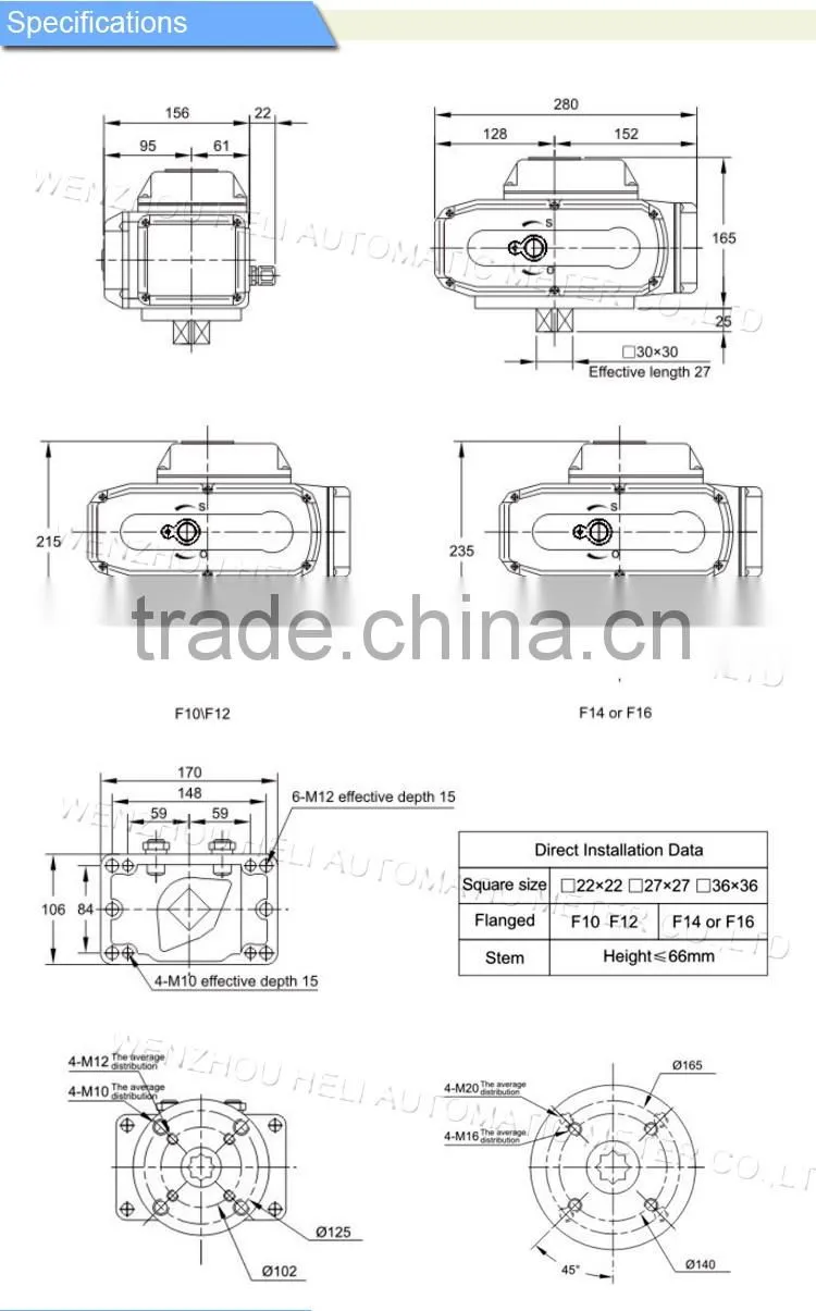 Electric actuator