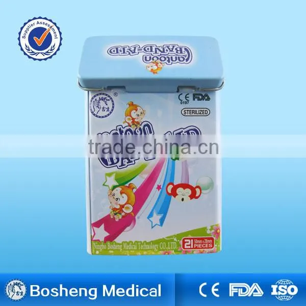 Tin Box Cartoon Waterproof Adhesive strips