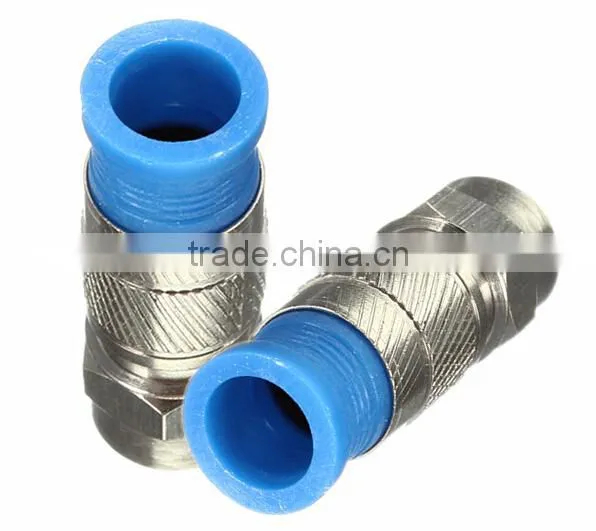 Compression Coax O-Ring F Connector RG6 COAX COMPRESSION CABLE F CONNECTOR