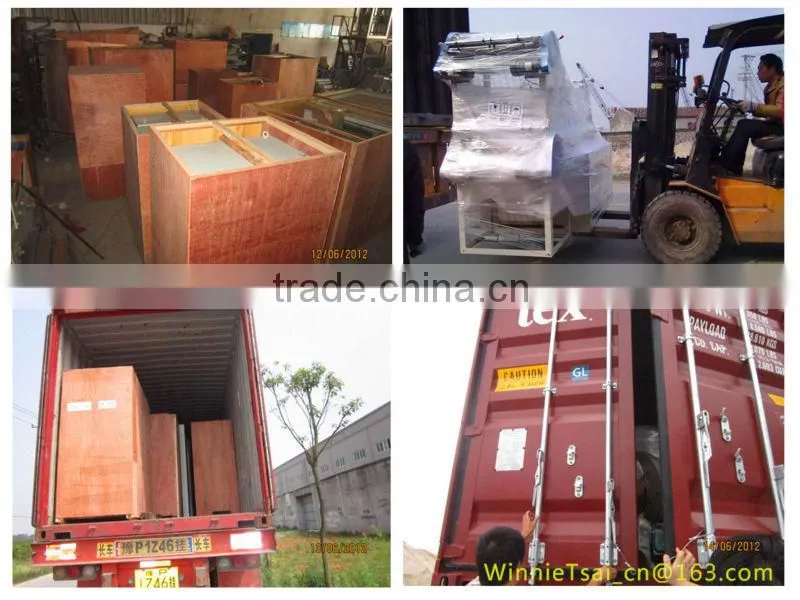 PE double head film extruding machine Automatic Plastic Blown Film Machine