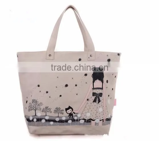 New arrival vintage heavy canvas tote bag beach cotton bag