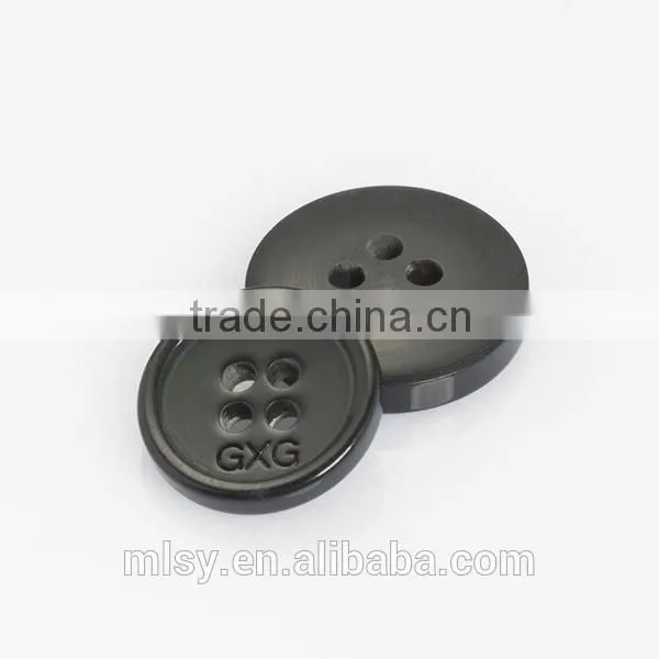 Custom metal sewing buttons large sewing buttons four holes button