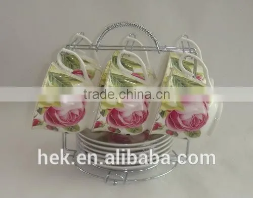 factory price bone china cup and saucer coffee set