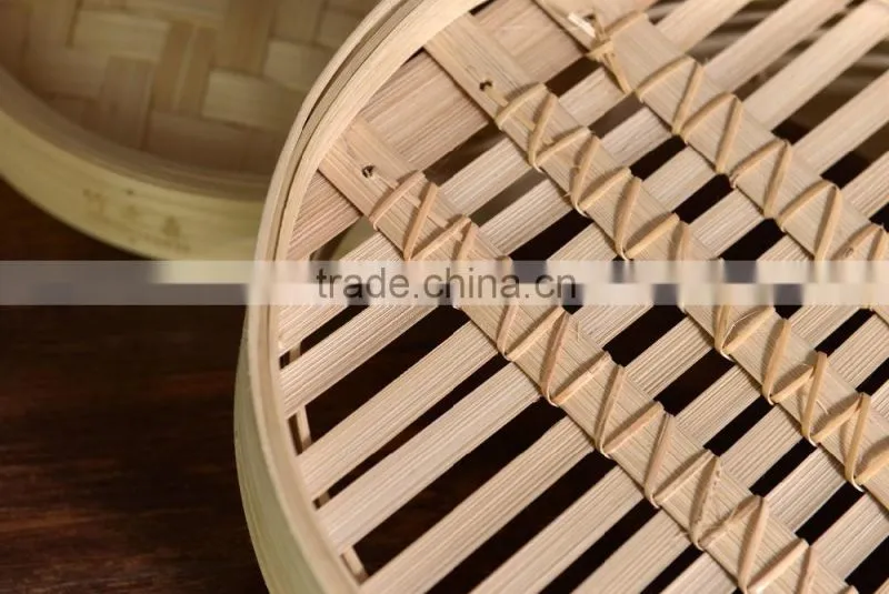 top grade Handmade cooking utensils hot stamped kitchenware Bamboo Steamer