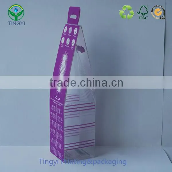 custom printing pet pp pvc boxes wholesale