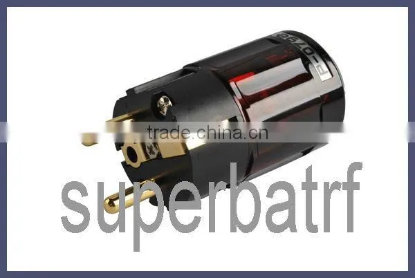 Brand New P-079e Audio EU Schuko Plug IEC Power Connector