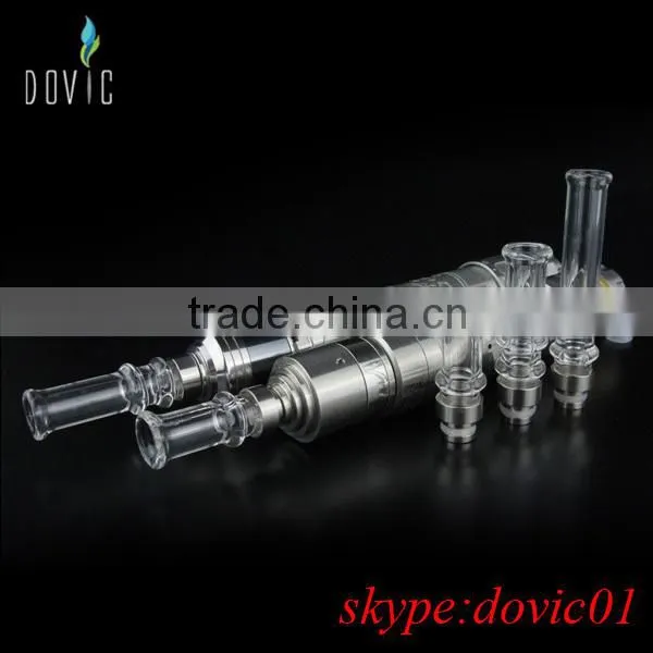 Dovic wide bore glass drip tips