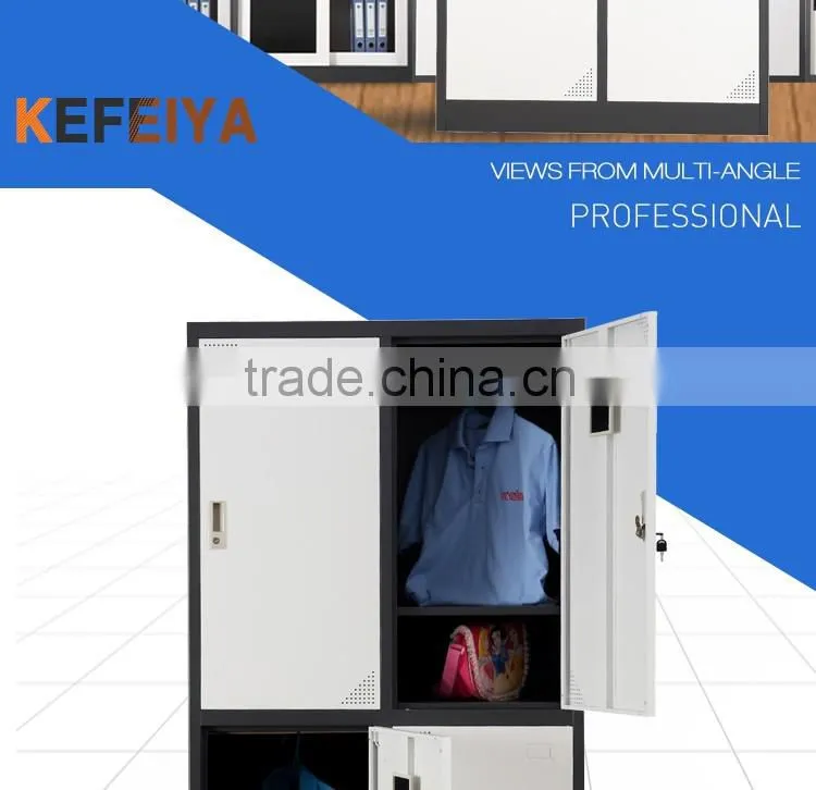 double door steel cabinet locker