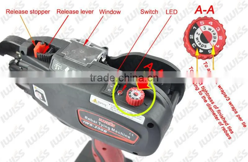IWS-200B Automatic Rebar tying machine