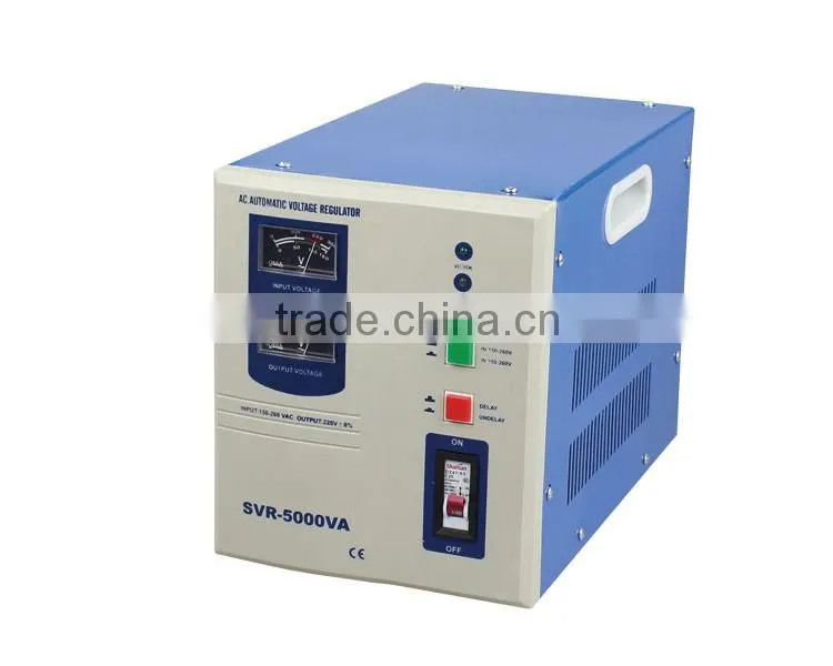2016 Hot SVR Series 100V To 250V Input 50Hz 220V Output AC Voltage Stabilizer For Household
