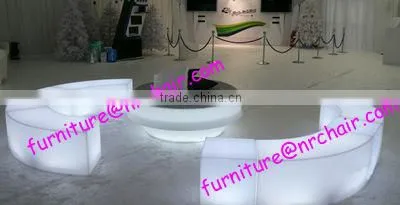shanghai event rental furniture acrylic lounge LED light sitting cube seat