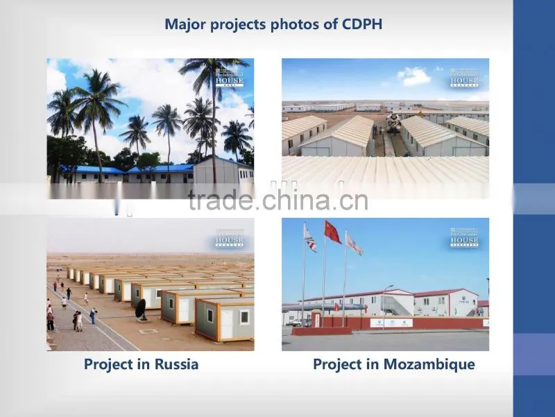 prefabricated houses/portable houses,easy to disassemble and assemble,ready made container house with specifications