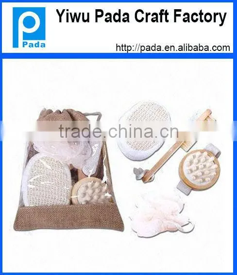 massage comb &scrubber shower cap shower set for family